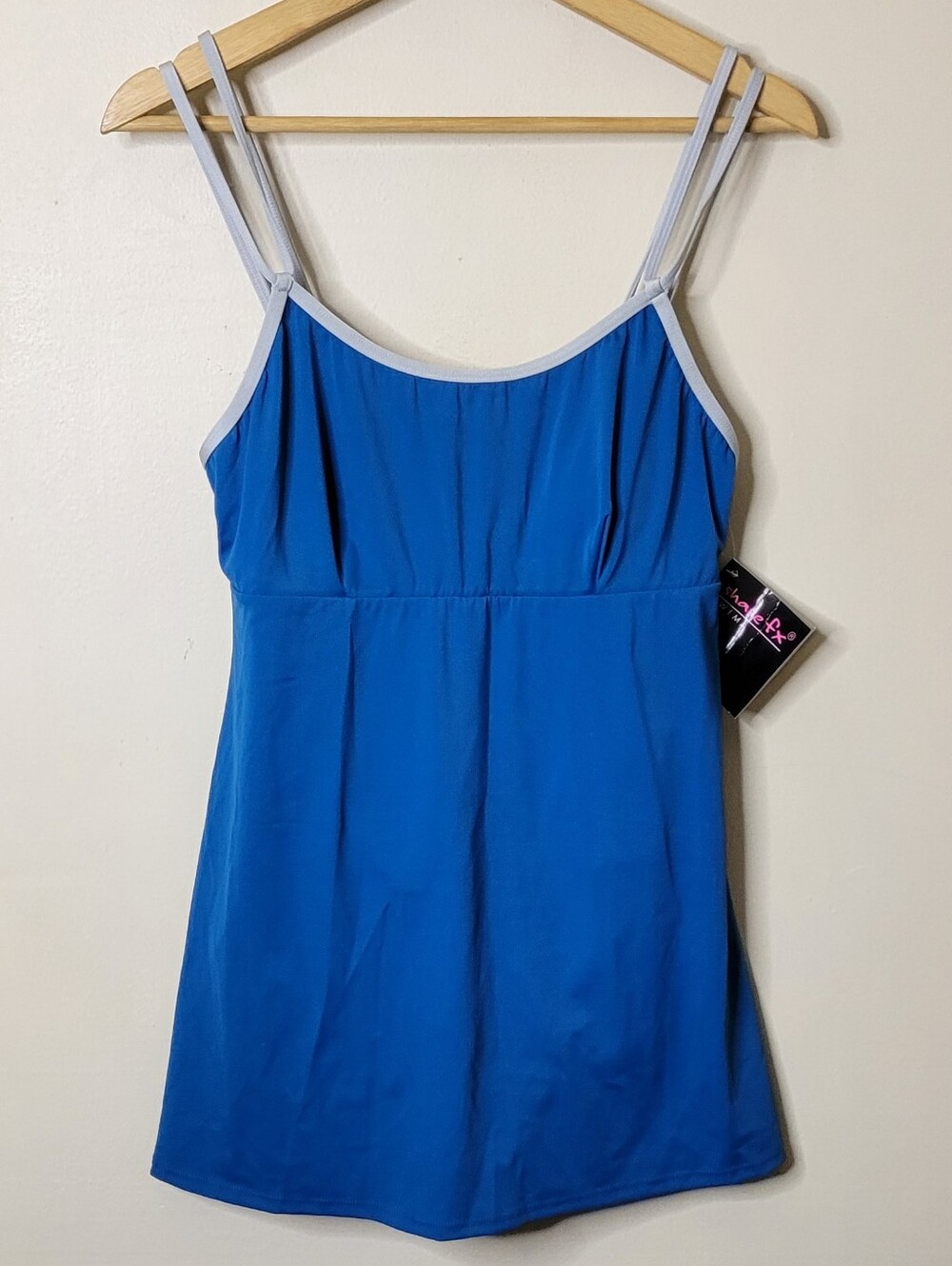 NWT Shape FX One Piece Swim Dress 12 - Picture 2 of 10